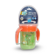 True Gold 360° Training Cup 260ml – Orange & Green