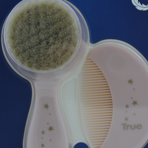 True Gold Baby Brush & Comb Set – Pink