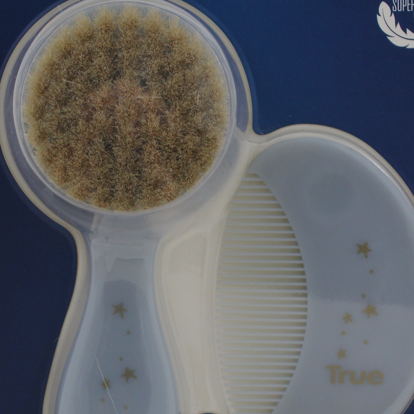 True Gold Baby Brush & Comb Set – Baby Blue