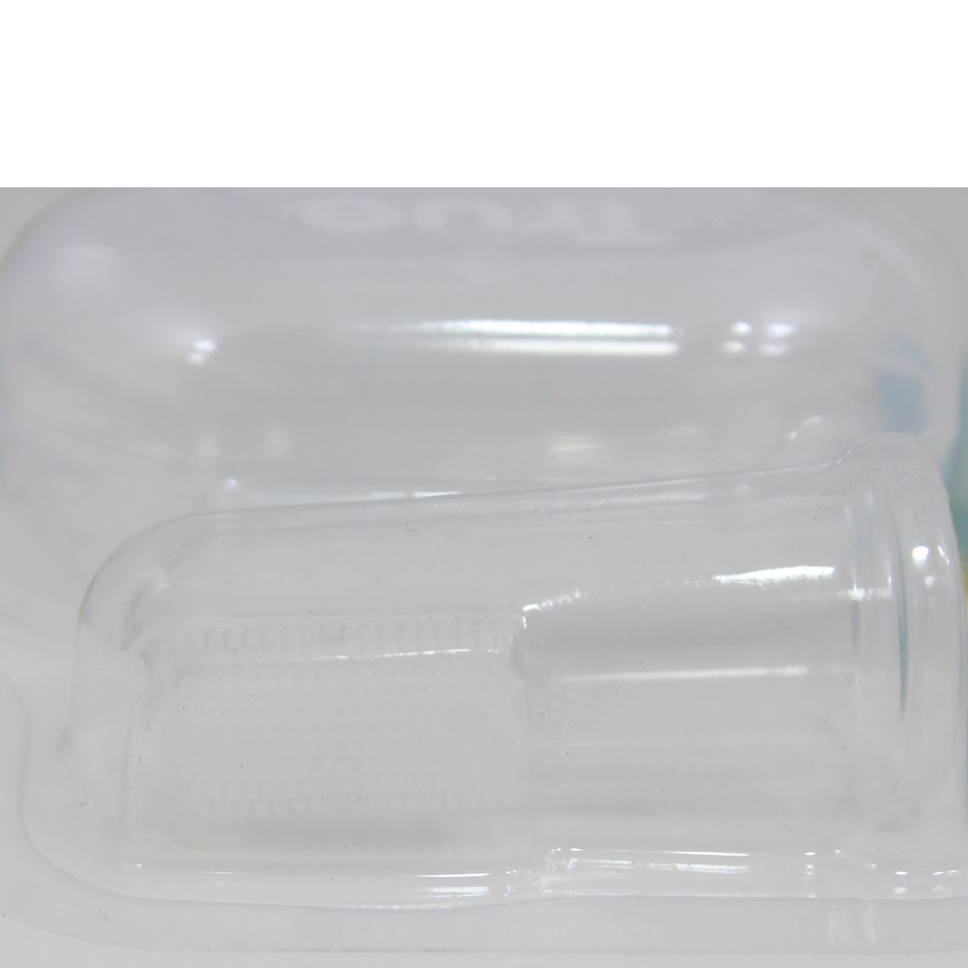 True Silicone Finger Toothbrush – White
