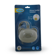 True Gold Silicone Soother Container – Olive