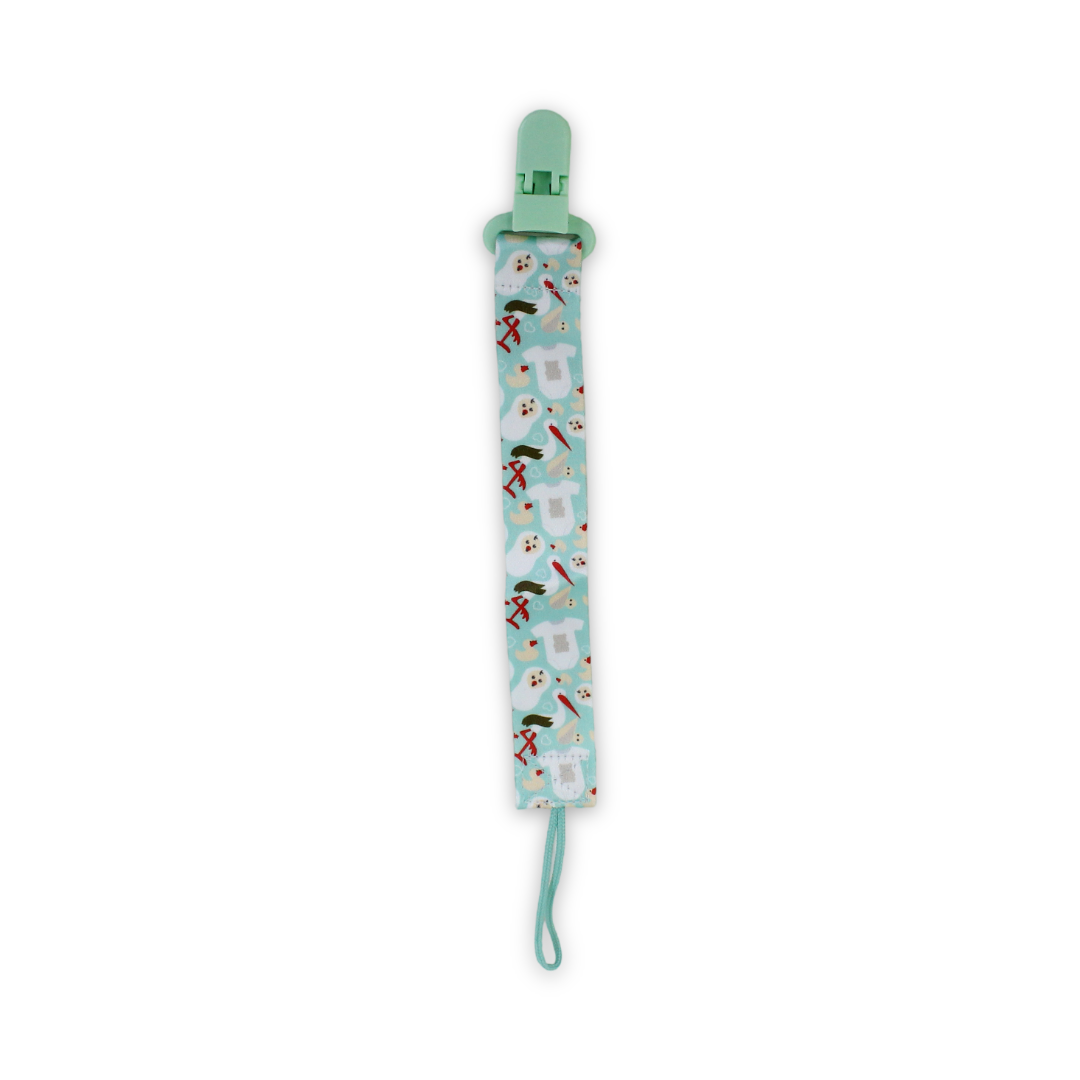 True Pacifier Clip Strap – Mint