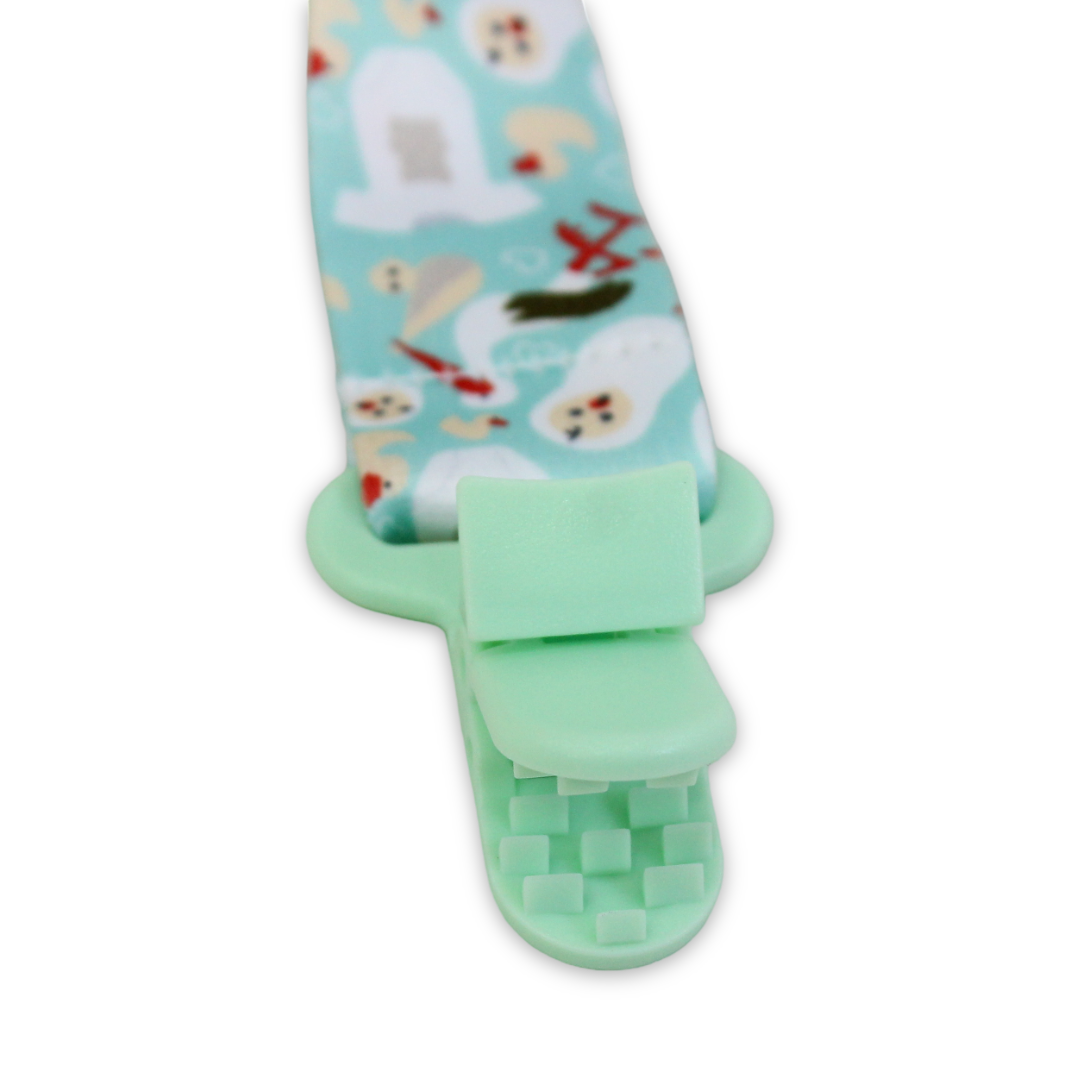True Pacifier Clip Strap – Mint