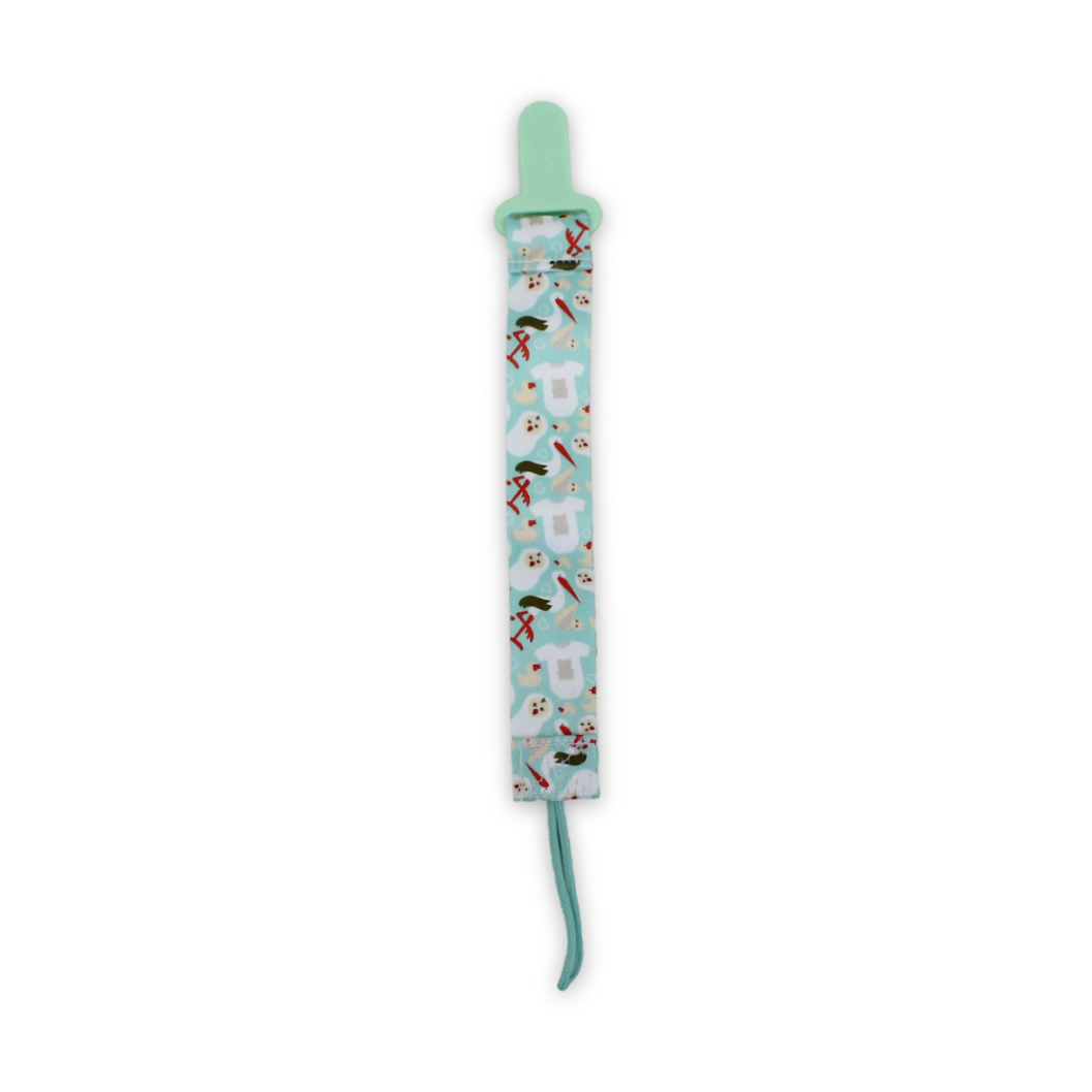 True Pacifier Clip Strap – Mint