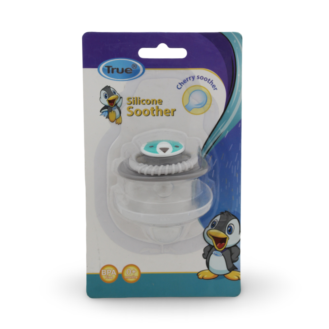 True Silicone Cherry Soother 0m+ - Baby Essentials