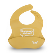 True Gold Silicone Baby Bib – Yellow