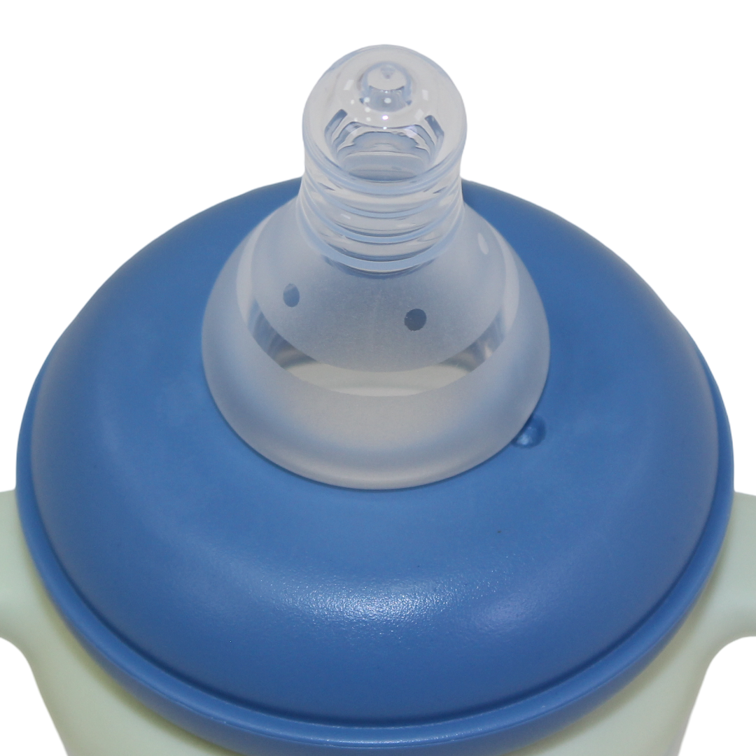 True Gold Standard Feeding Bottle With Handle 150ml – Blue