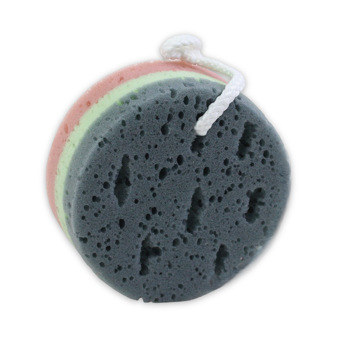True Baby Bath Sponge – Grey - Baby Essentials