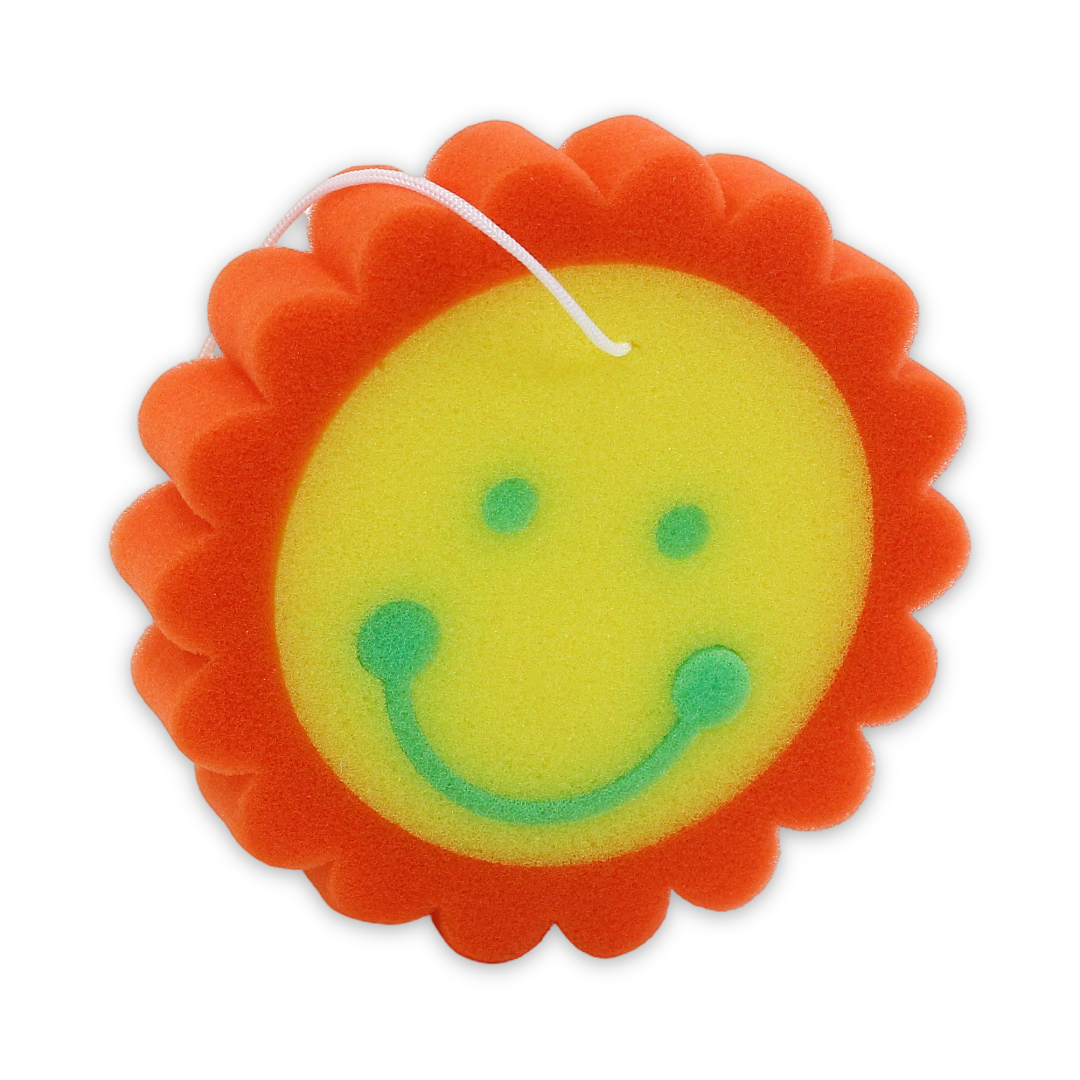 True Baby Bath Sponge – Yellow & Orange