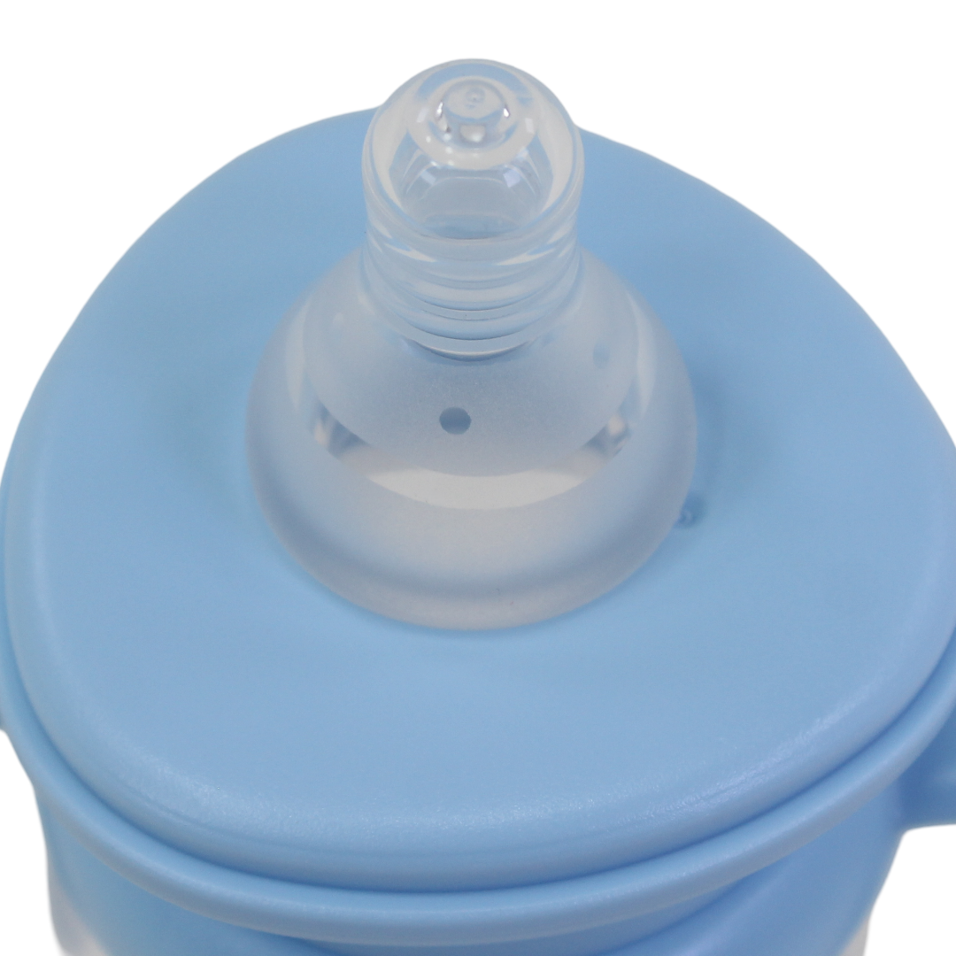 True Gold Standard Feeding Bottle with Handle 270ml 3m+ – Baby Blue