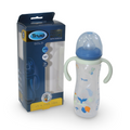 True Gold Standard Feeding Bottle with Handles 260ml 3m+ – Blue