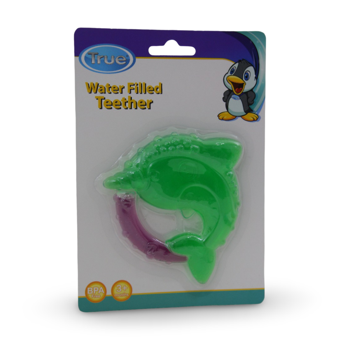 True Water Filled Teether – Dolphin Design