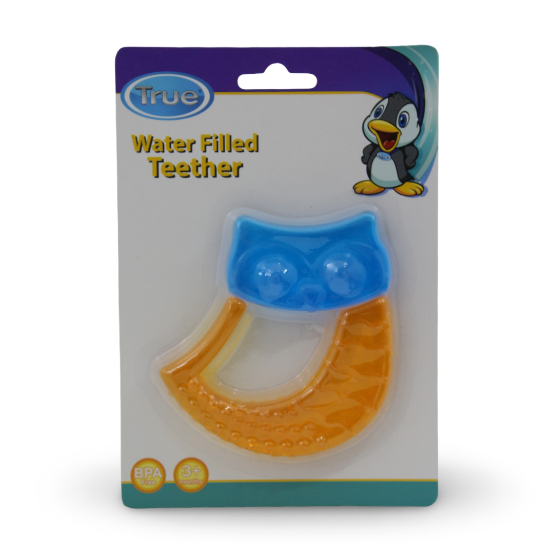 True Water Filled Teether – Owl Design