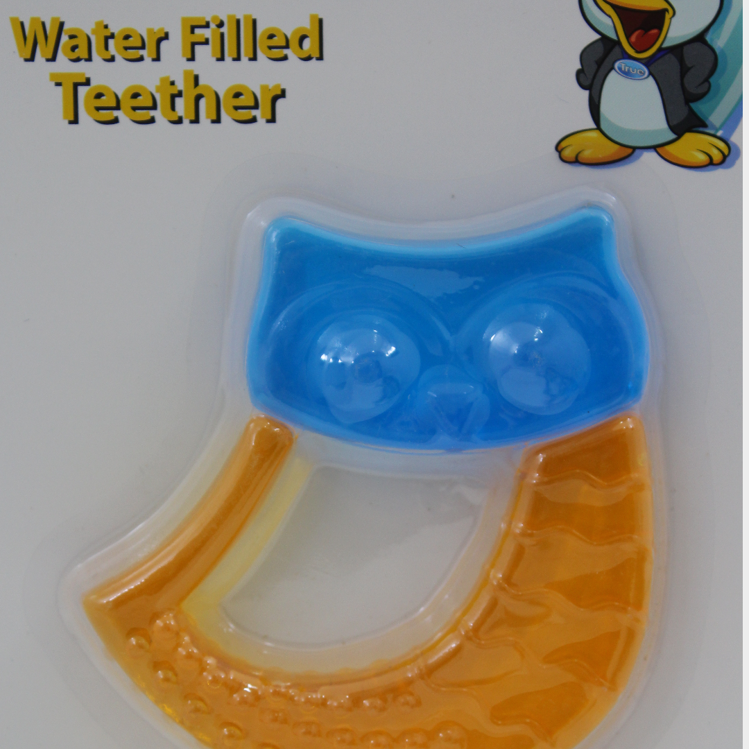 True Water Filled Teether – Owl Design
