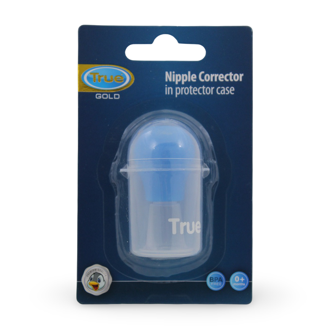 True Gold Nipple Corrector in Protector Case – Baby Blue