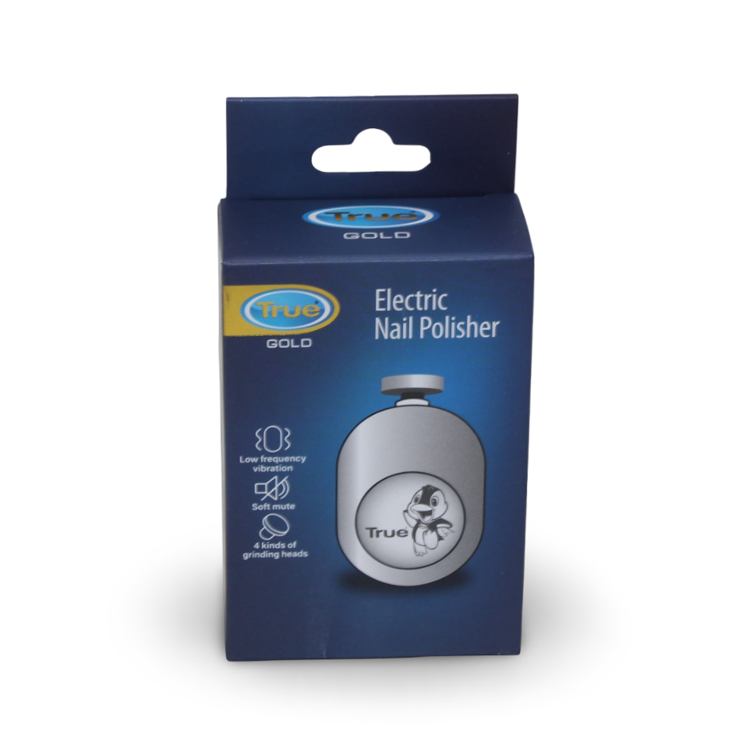 True Gold Electric Nail Polisher – Blue