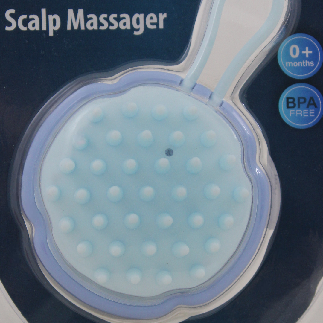 True Gold Scalp Massager +0m – Baby Blue
