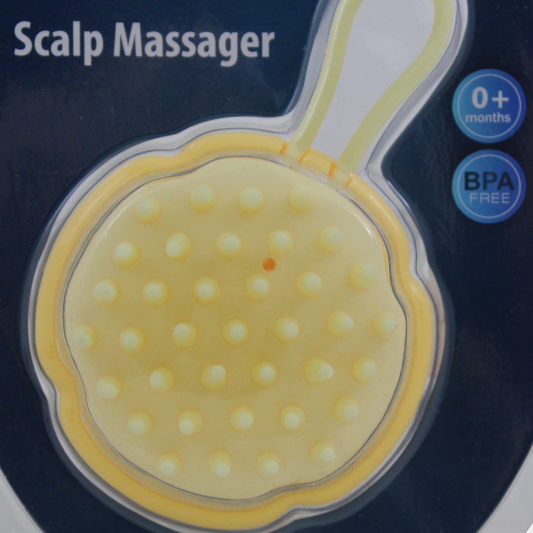 True Gold Scalp Massager +0m – Yellow