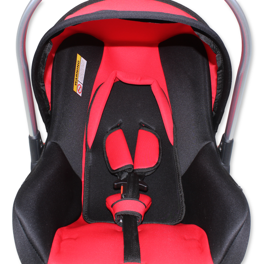 Car Seat with Handle – Red