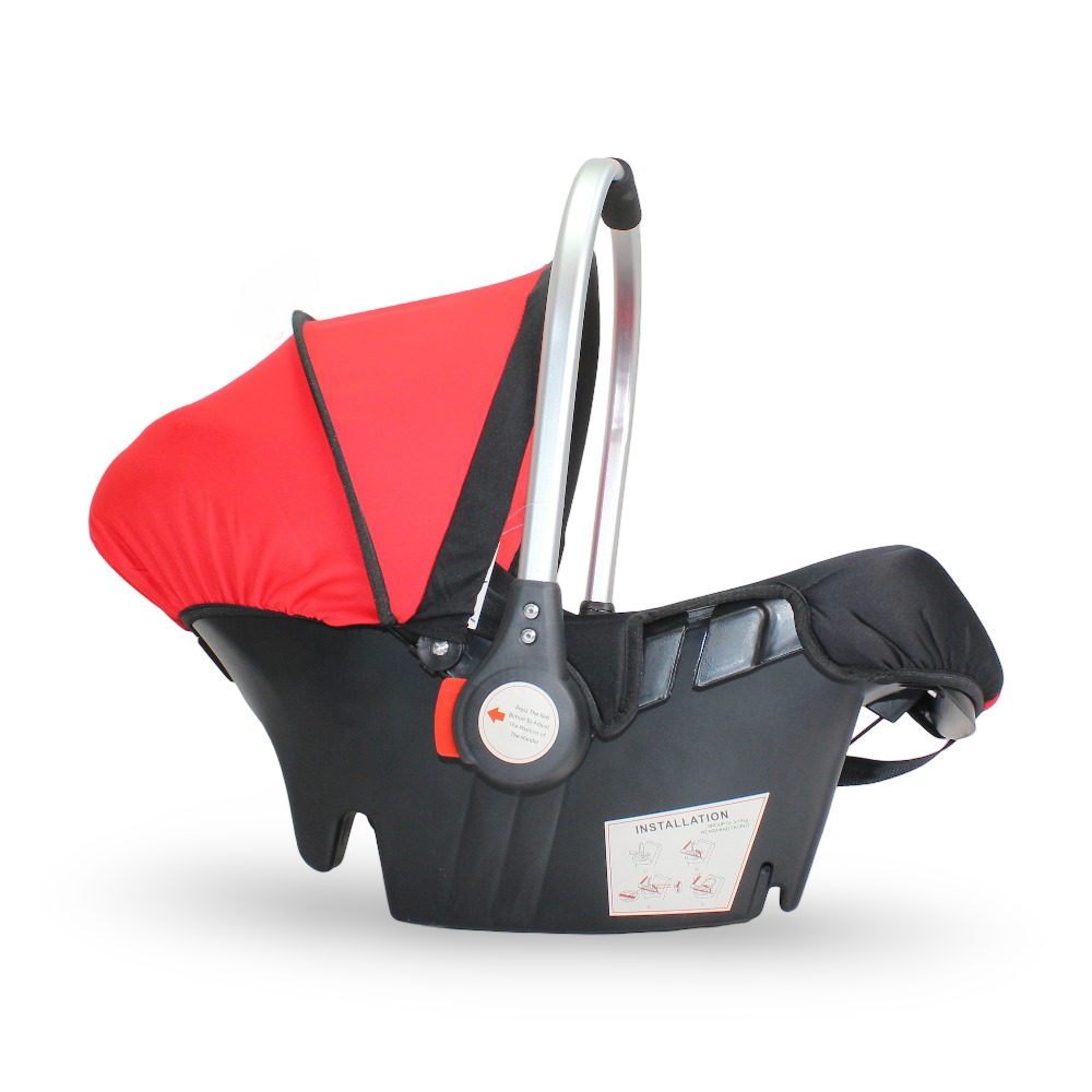 Car Seat with Handle – Red