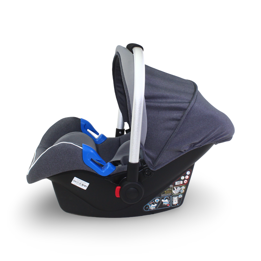 Kidilo Car Seat with Handle – Grey ( G101 )