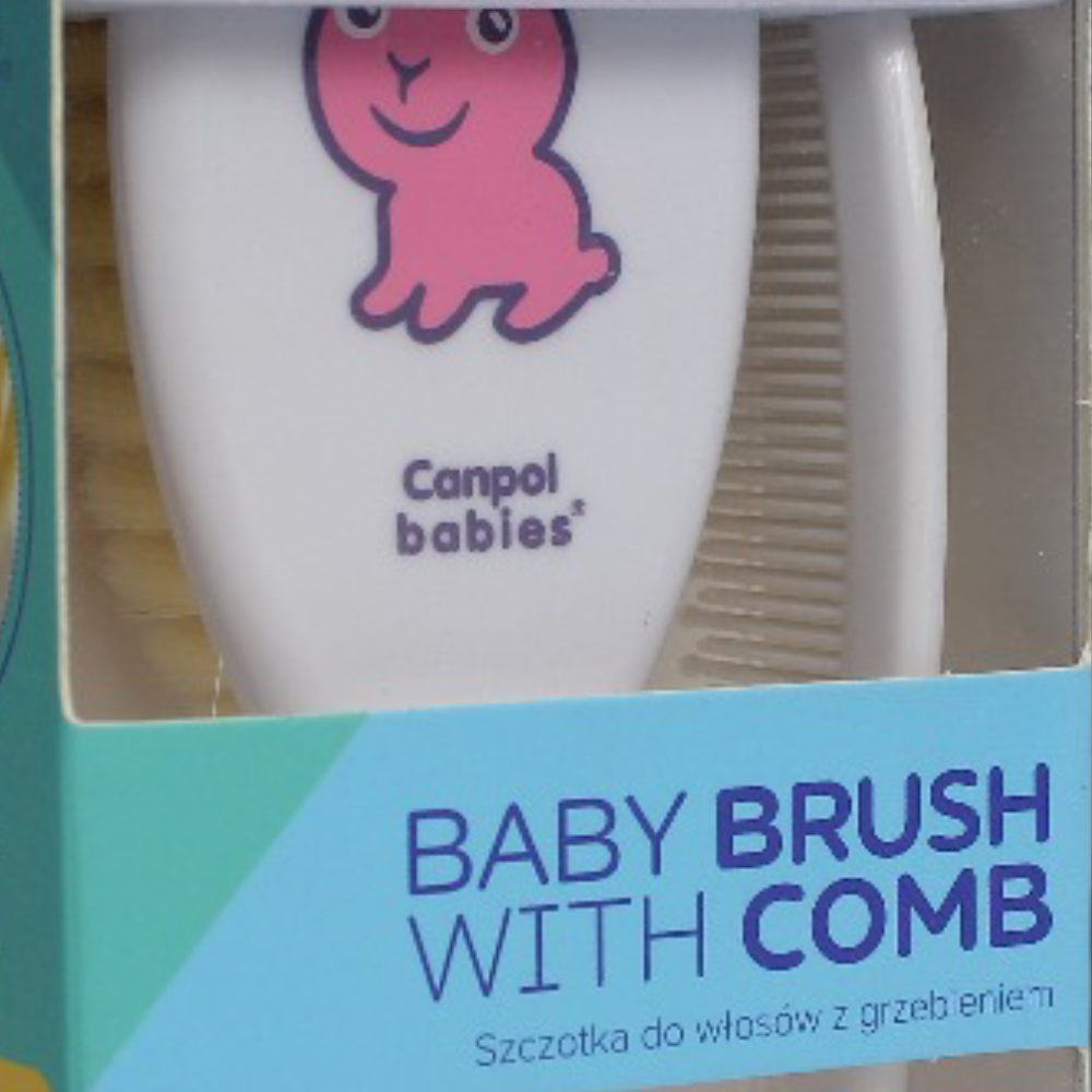 Canpol Babies Baby Brush and Comb Set – Pink