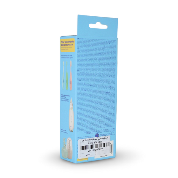 Canpol Babies Hair Brush and Comb Set 0m+ – Baby Blue