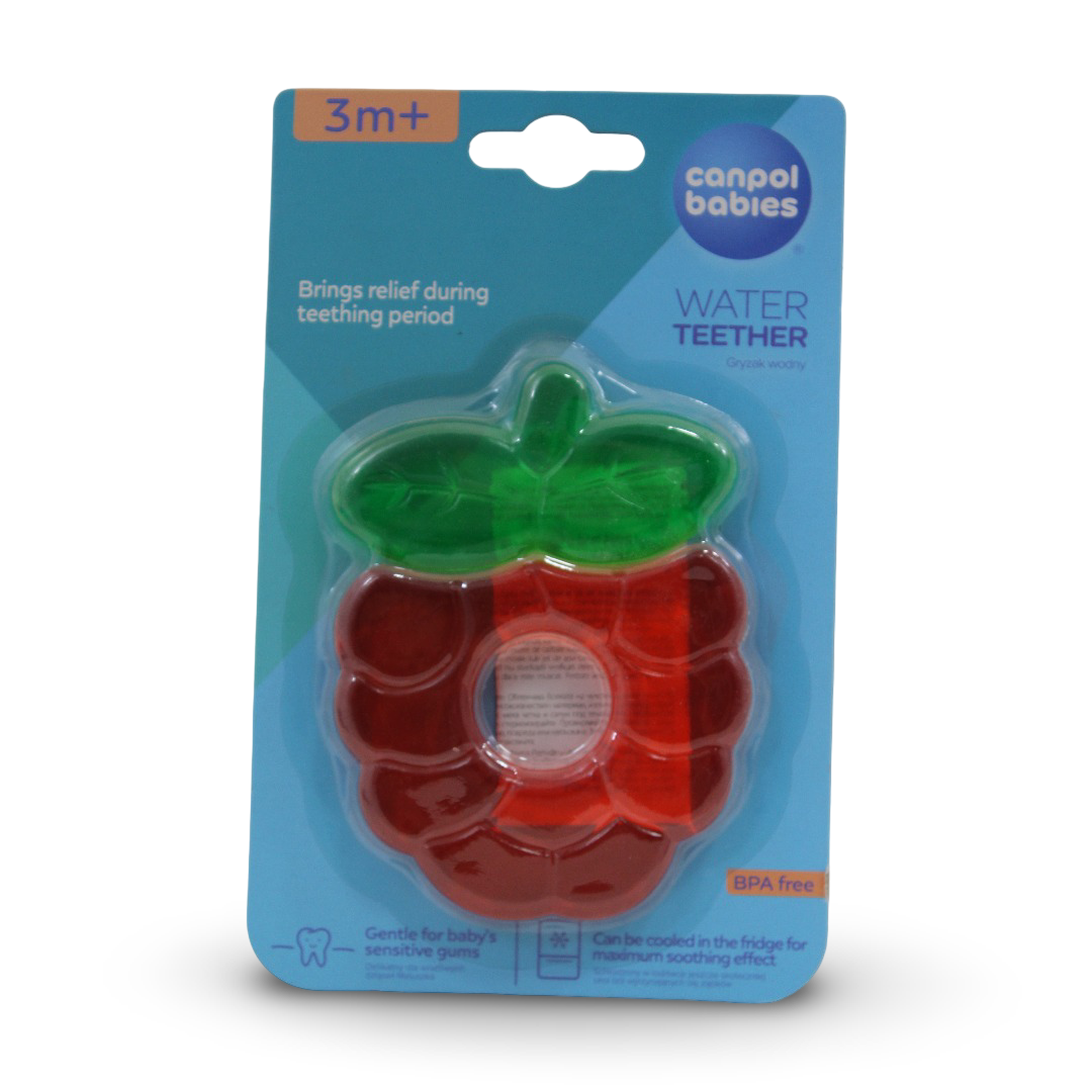 Canpol Babies Water Teether 3m+ – Red Raspberry