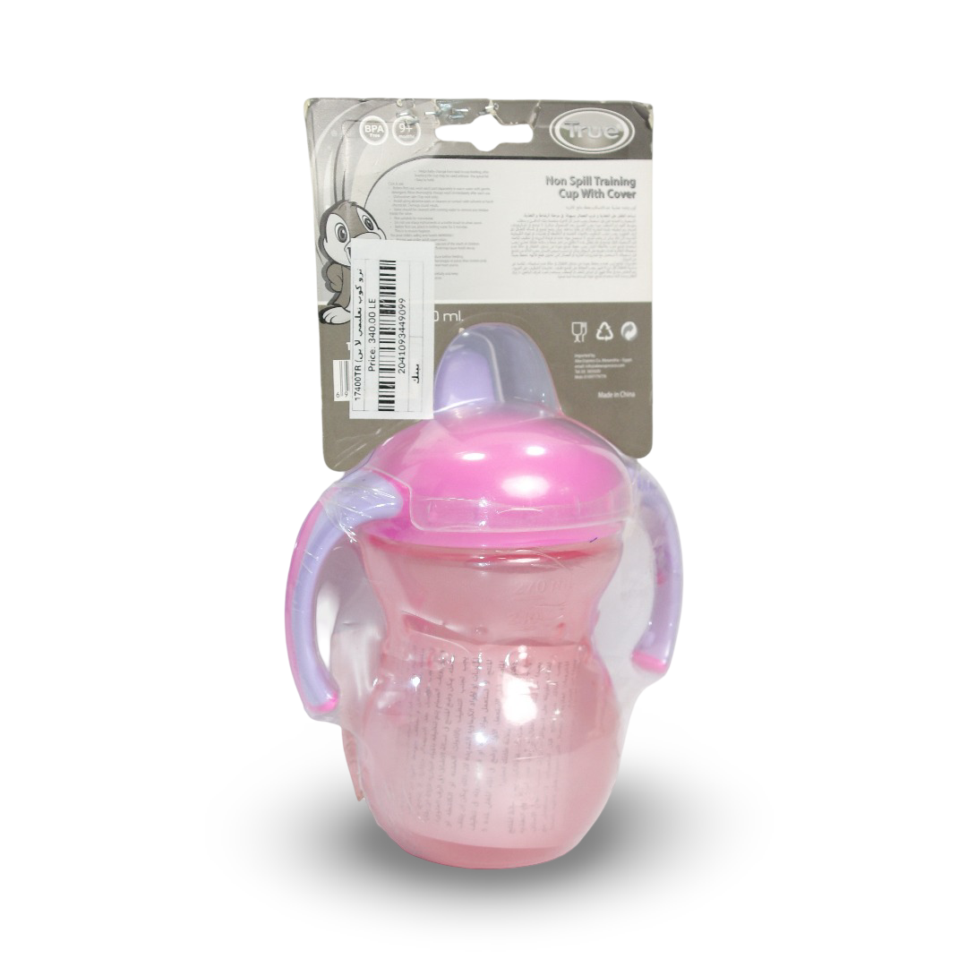 True Non-spill Training Cup 6-12m 270ml – Pink