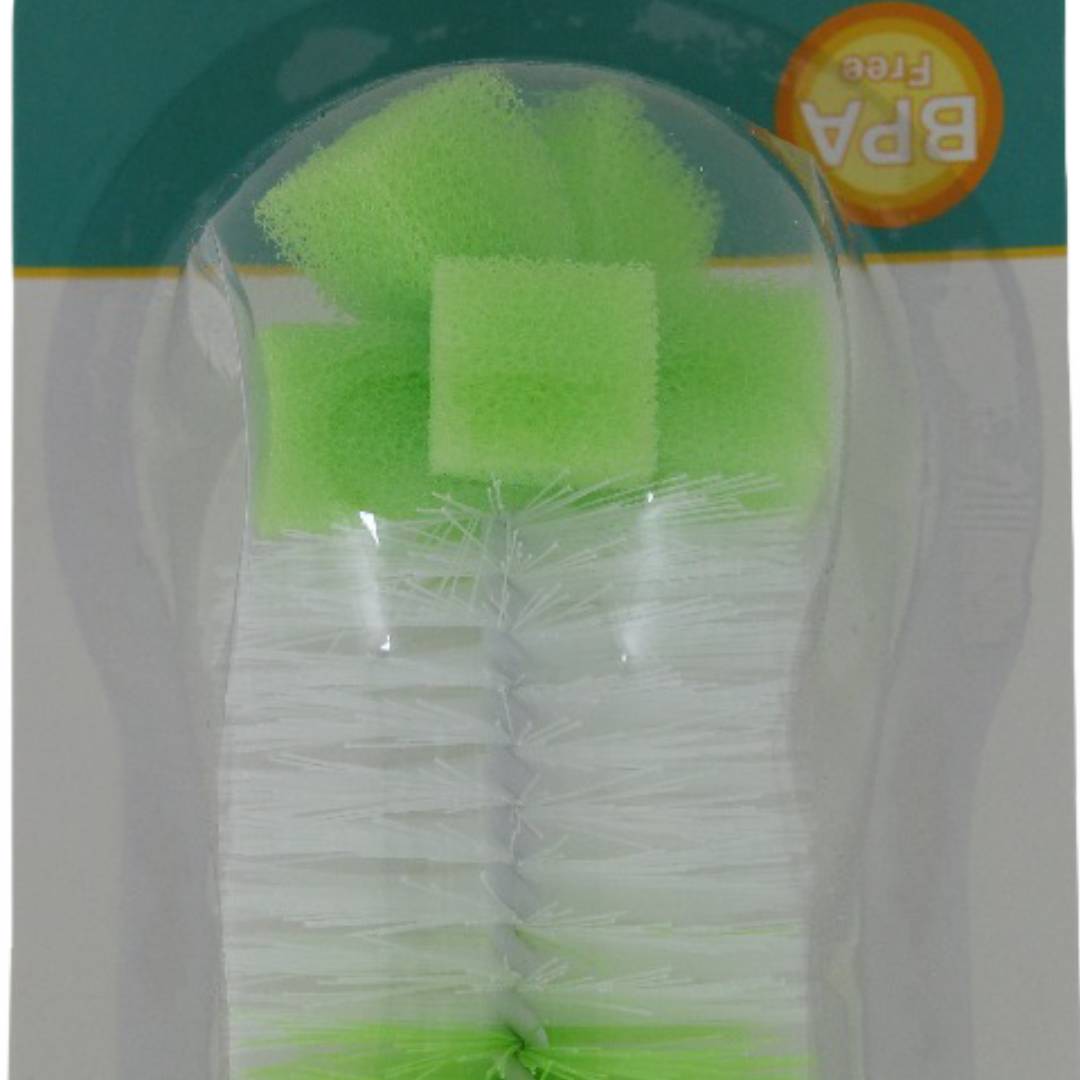True Bottle & Nipple Brush – Green