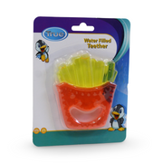 True Water-Filled Teether Shaped French Fries – Red