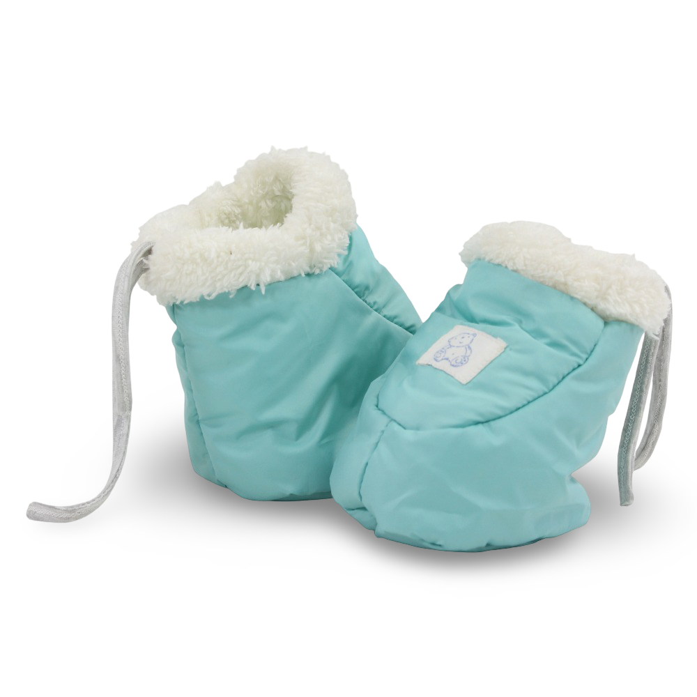 Unisex Baby Waterproof Footies – Aqua