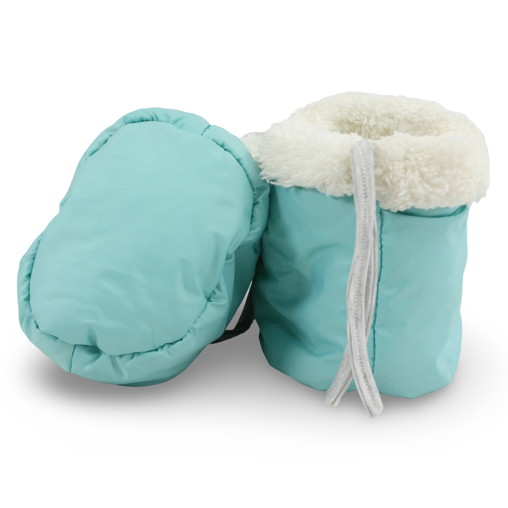 Unisex Baby Waterproof Footies – Aqua