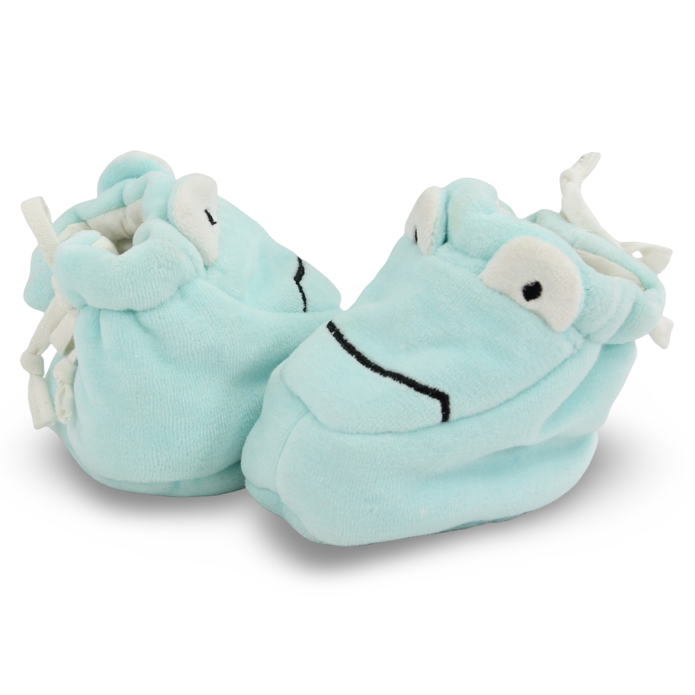 Unisex Baby Velvet Footies