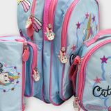 Cute Unicorn 16 Inches School Set