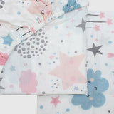 Cloudy Stars Bed Sheet Set