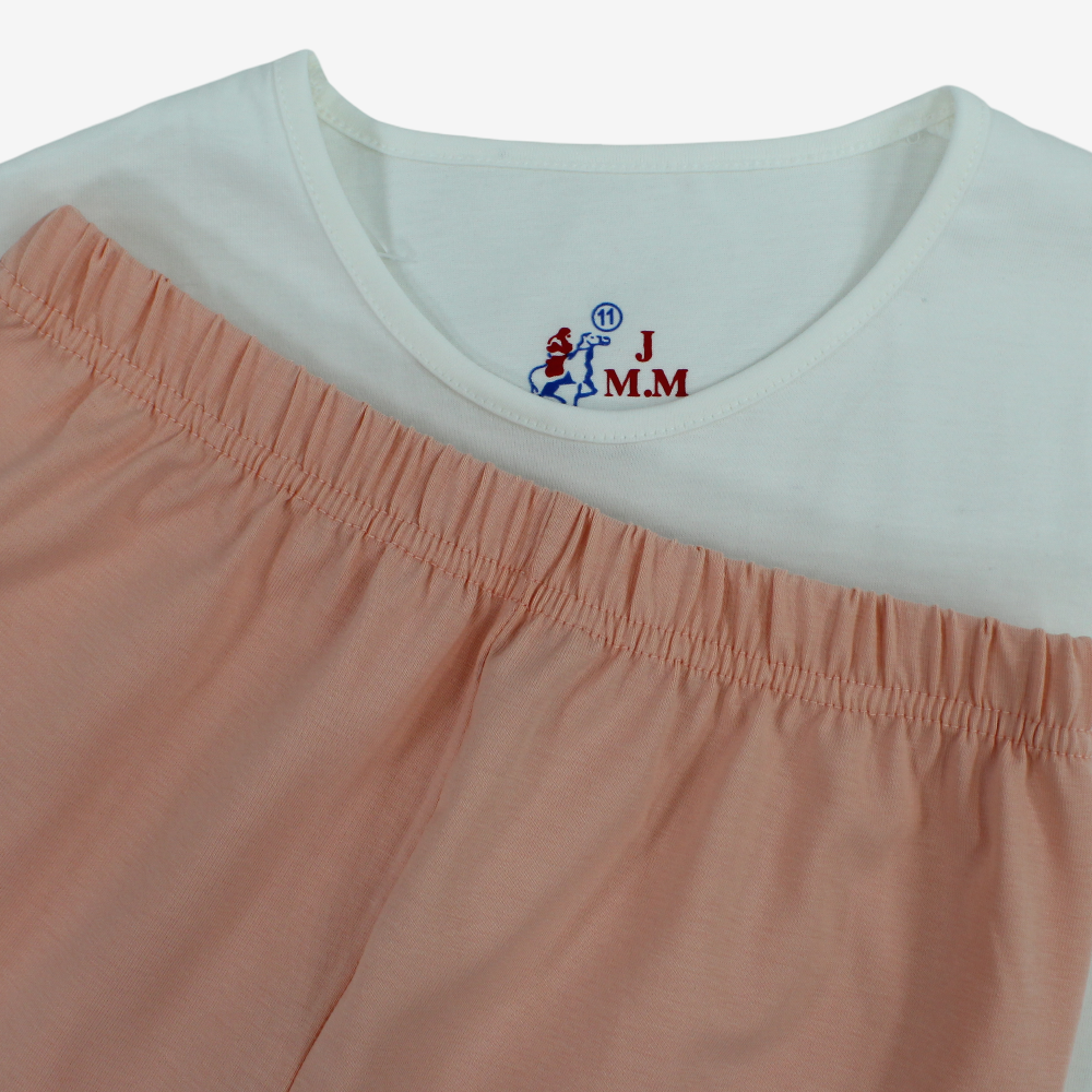 Girls Cotton Pajama Set – Fun Print