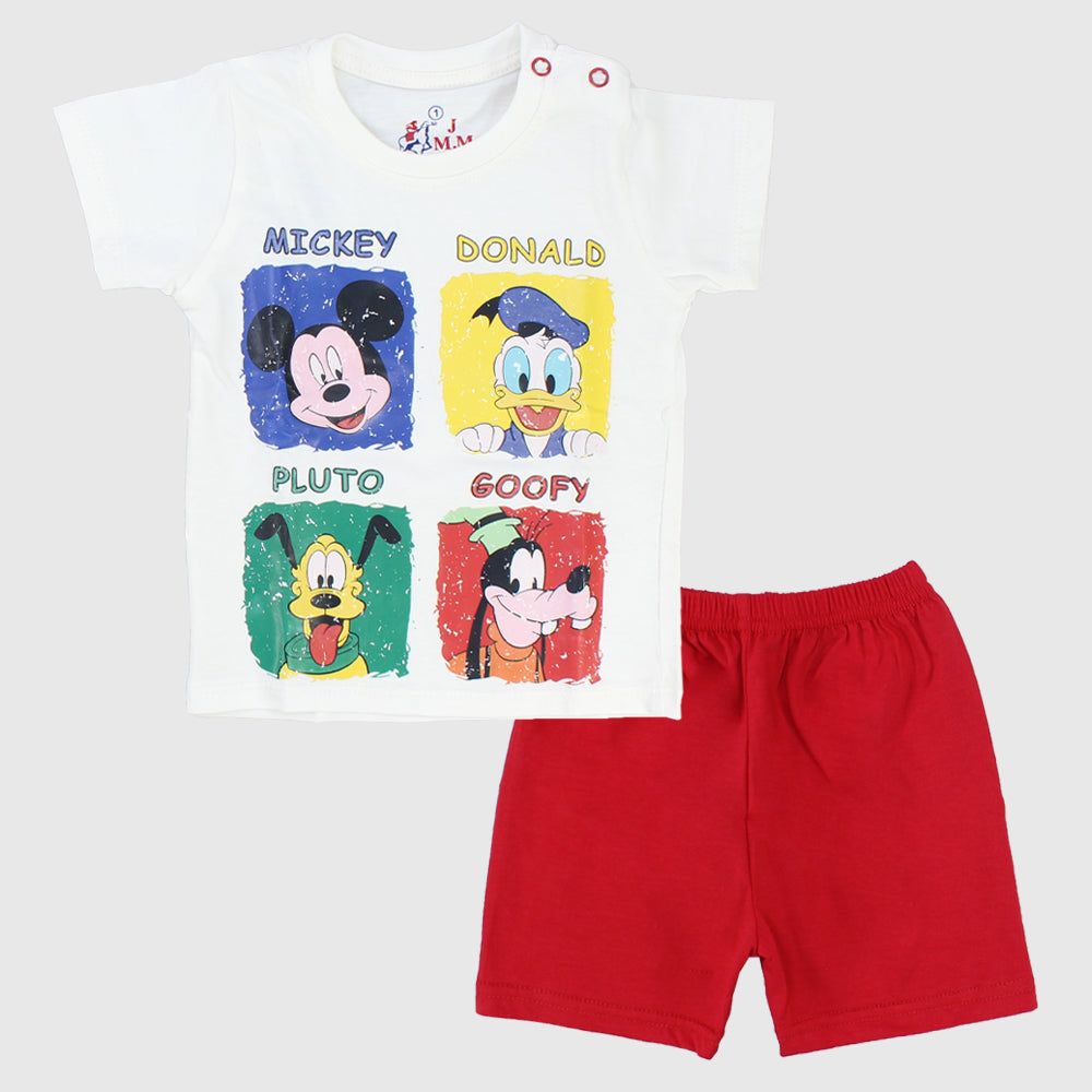Mickey Mouse Gang Short-Sleeved Pajama