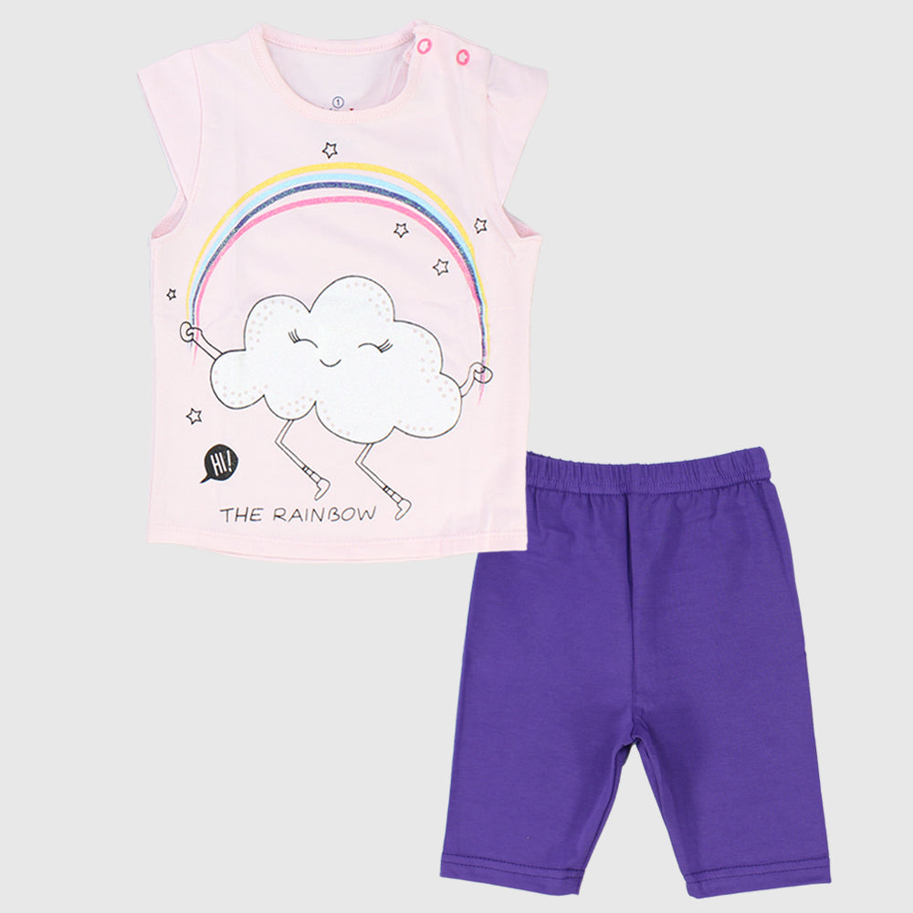 Rainbow Sleeveless Pajama