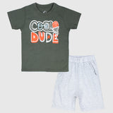 "Cool Dude" Short-Sleeved Pajama