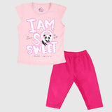 Sweet Panda Short-Sleeved Pajama