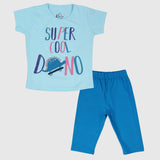 "Super Cool Dino" Short-Sleeved Pajama