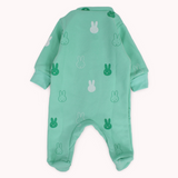 Cute Bunny Head Long-Sleeved Baby Footie