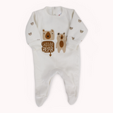 Little Bear Long-Sleeved Baby Footie