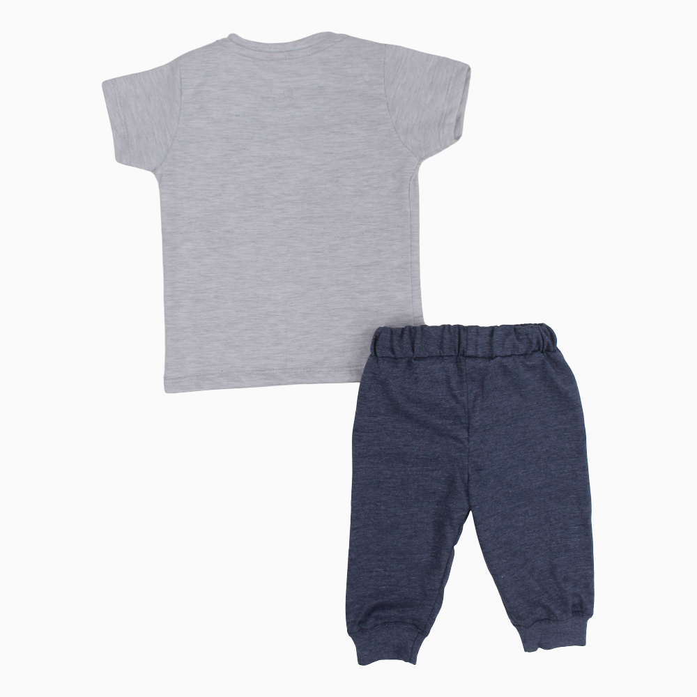 Baby Boys Cotton Pajama Set – Need More Space Print