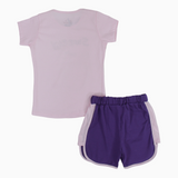 Girls Cotton Pajama Set - "Hello Summer" Print