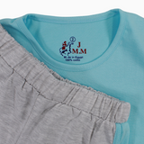 Girls Cotton Pajama Set - "Hello Summer" Print