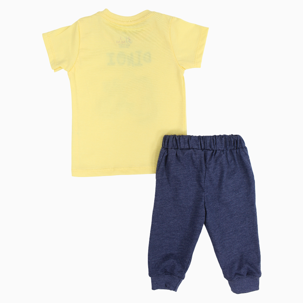 Baby Boys Cotton Pajama Set – Dinosaur Design