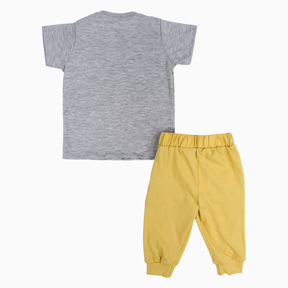 Baby Boys Cotton Pajama Set – Dinosaur Design