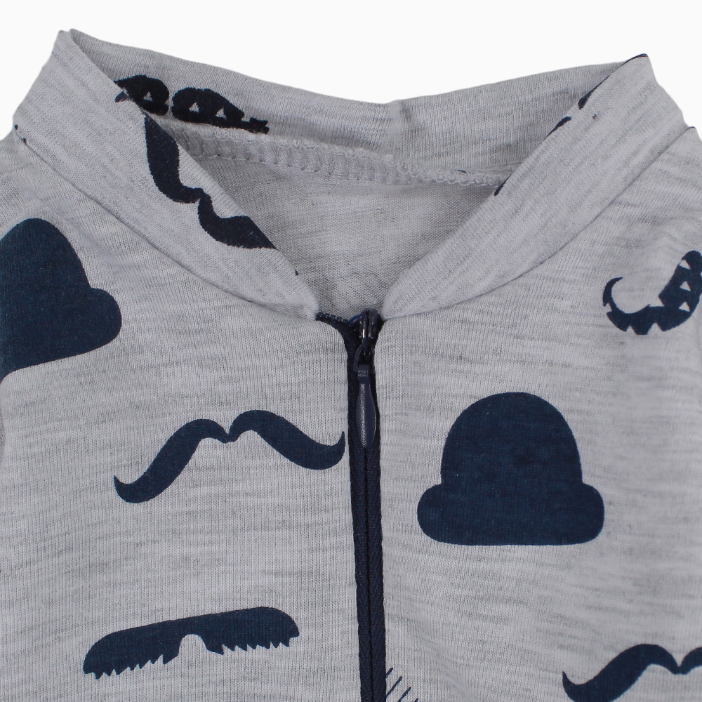 Baby Boys Cotton Baby Footie – Daddy's Little Man